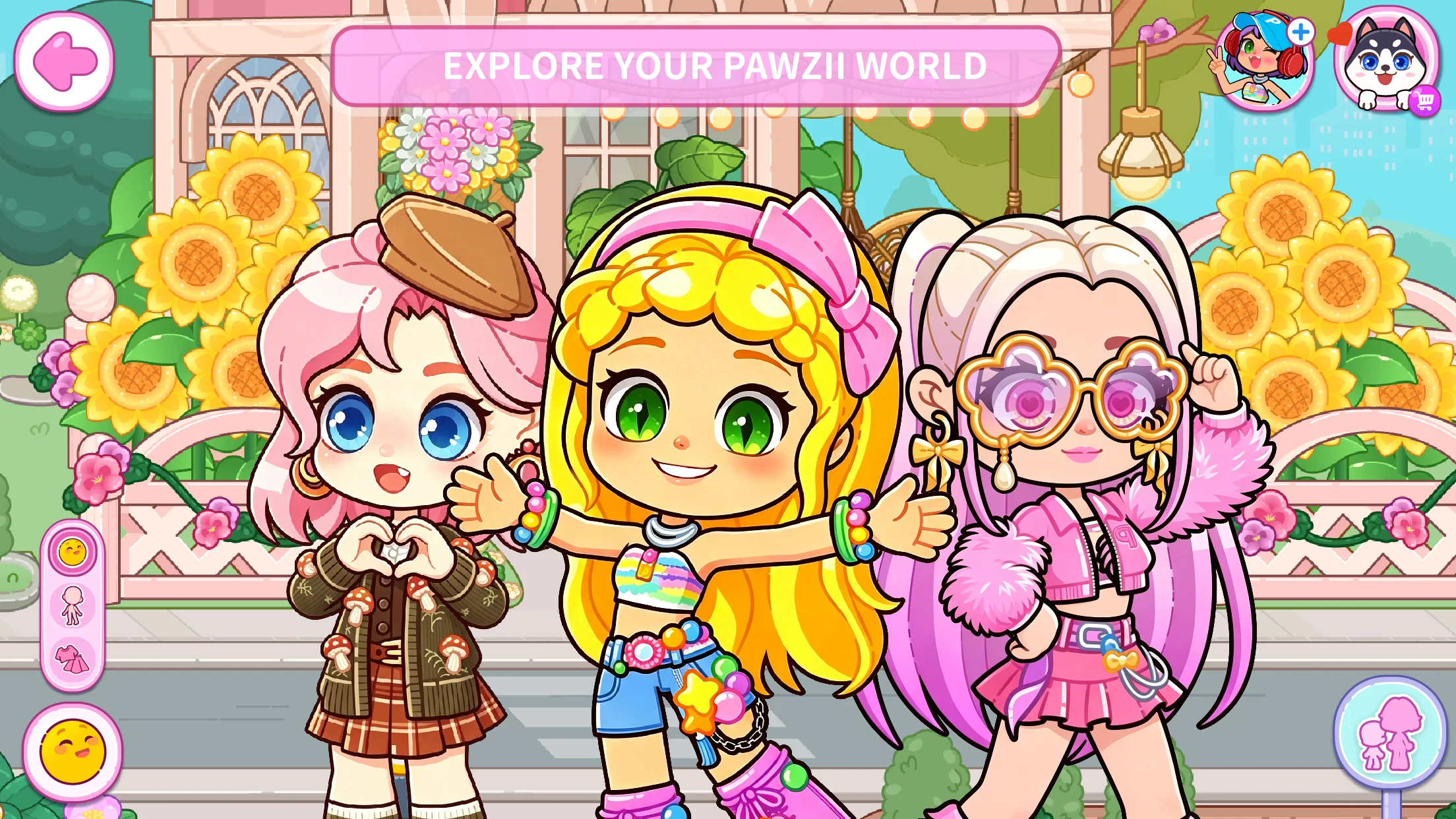 Pawzii World: Play House screenshot